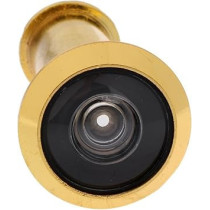 Abbas Ali 200 Degree Peep Hole Door Viewer With Heavy Duty Privacy Cover Home Security, Gold