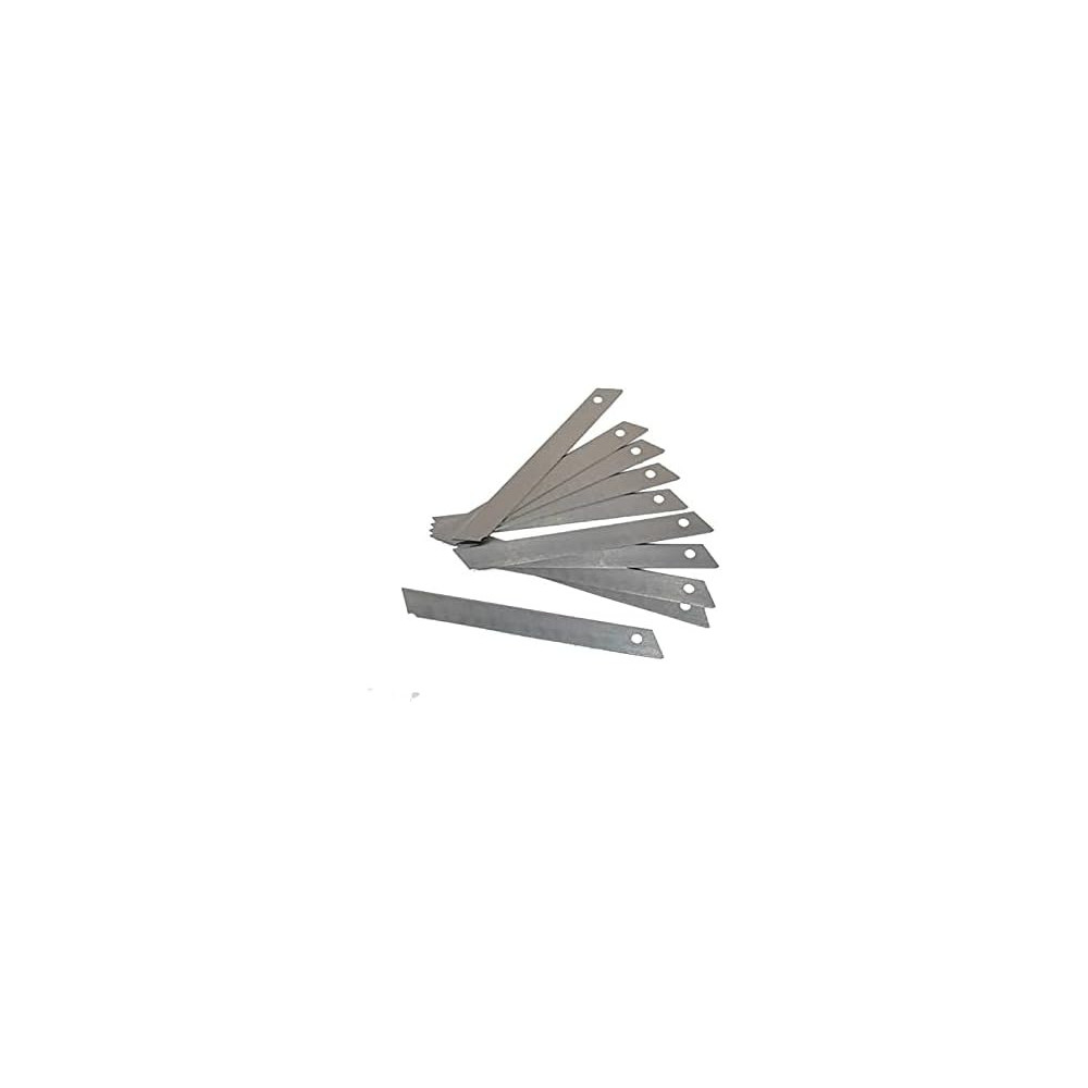 Abbas Ali Heavy Duty Spare Blades For Knife 10Pcs In A Packet, 18mm