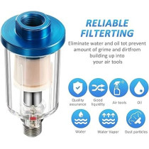 Abbas Ali Mini Air Oil Water Separator Filter For Compressor Spray Paint Tool