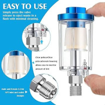 Abbas Ali Mini Air Oil Water Separator Filter For Compressor Spray Paint Tool