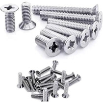 Abbas Ali Machine Screw Csk Philip & Countersunk Head for DIY Electrical & Kitchen Furniture Pull Cabinet Door Handles Pack Of 25 (M4 X 50 Mm)