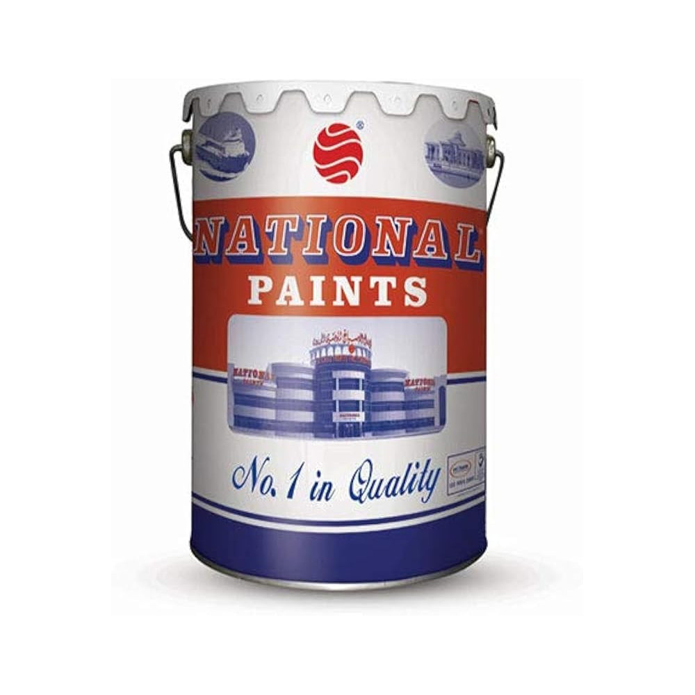 National Paint Oil Paint Synthetic Enamel 1Ltr, 743 Golden Brown
