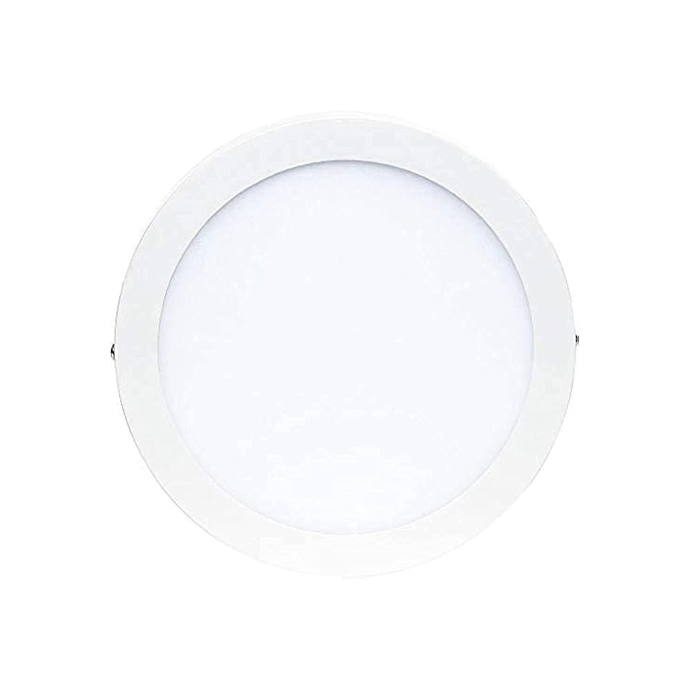 Abbas Ali Round Surface Led Ceiling Panel Light 30W, 10 Inch, White, 1 Year Replacement Guarantee