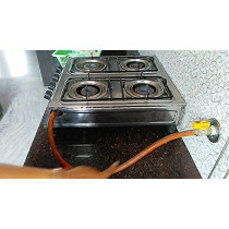 Abbas Ali Hose Propane Butane LPG Gas Pipe, 2 Meter