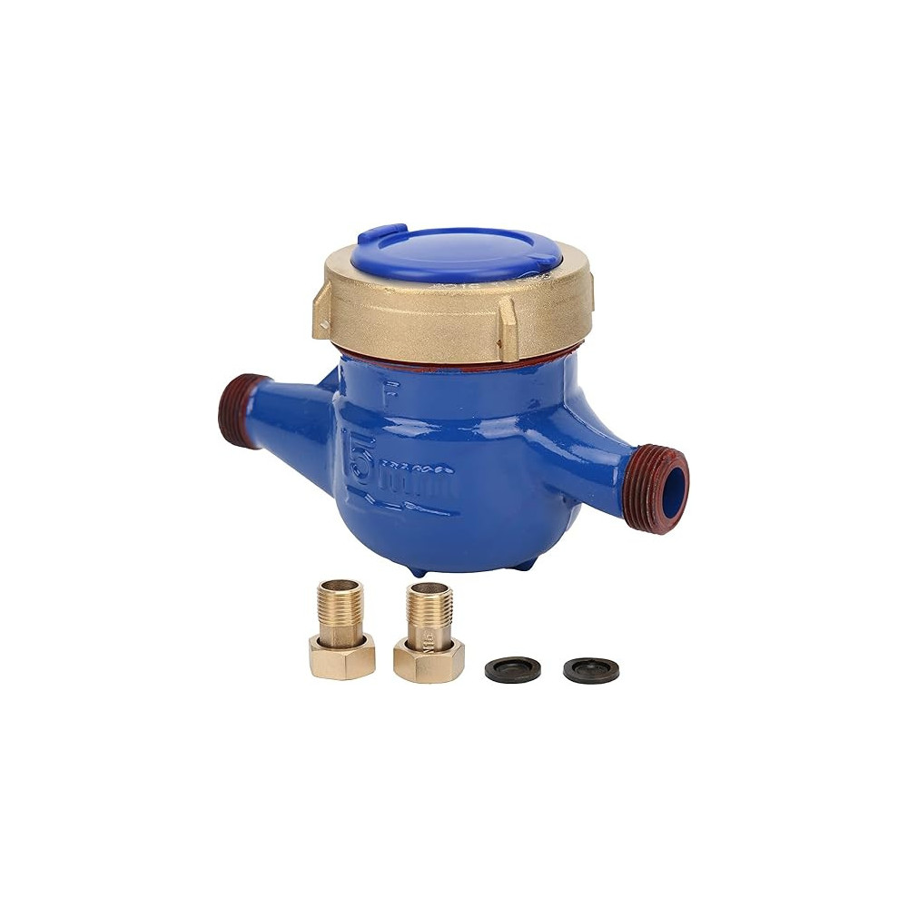 Abbas Ali 2 Inch Water Meter with Brass Cover, Durable and Accurate Water Measurement Solution