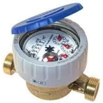 Abbas Ali 2/4 Inch Water Meter with Brass Cover DN20, Reliable and Durable Water Flow Measurement