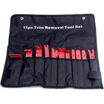 Abbas Ali 11Pc Auto Trim Door Panel Window Molding Upholstery Fastener Clip Removal Tool Kit