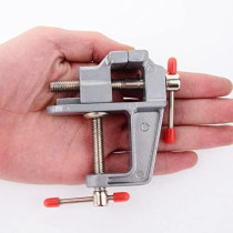Abbas Ali New Mini Bench Vise Clamp On Table Vice Tool Set For Hobby Craft Model Building