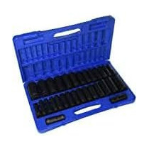 Abbas Ali Power Impact Wrench Nuts Socket Set 1/2 Inch, 35 Pieces