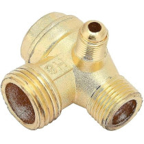 Abbas Ali Ir Compressor Check Valve Zinc Alloy Male Thread 1/2 Inch x 3/8 Inch