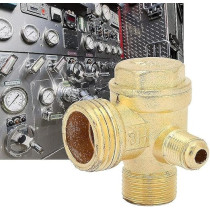 Abbas Ali Ir Compressor Check Valve Zinc Alloy Male Thread 1/2 Inch x 3/8 Inch