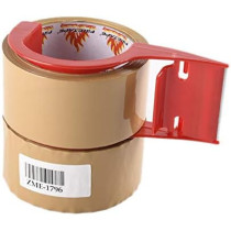 GenericHand Tape Dispenser 2 Roll With Cutter