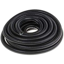 Abbas Ali Pvc Coated Galvanized Steel Flexible Conduit Black For Protection Of Cable And Wire In Tunnels, Hospitals, High-Rise Office Blocks And Public Buildings, Underground Etc. (25Mm X 10 Meter)