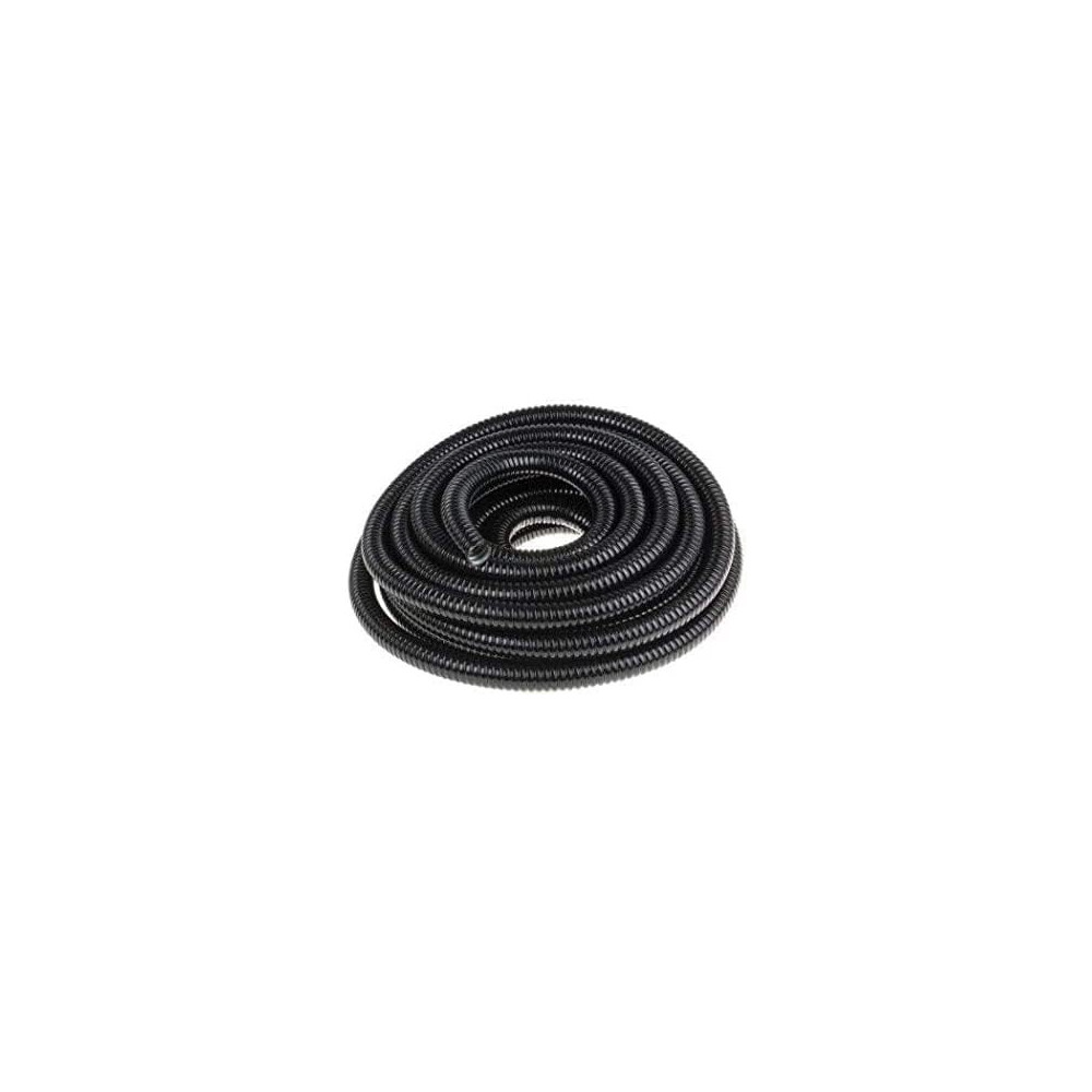 Abbas Ali Pvc Coated Galvanized Steel Flexible Conduit Black For Protection Of Cable And Wire In Tunnels, Hospitals, High-Rise Office Blocks And Public Buildings, Underground Etc. (25Mm X 10 Meter)