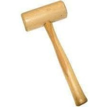 Abbas Ali Wooden Hammer With Round Head, 70Mm