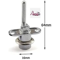 Abbas Ali 16Mm Cylinder Plunger Lock For Drawer Cabinet Desk Table Office Table Front Activity Linkage Associated Lock 1 Lock 3 Drawers Security Diy Furniture Hardware 1Lock3-R-S1 Pack Of 2Pcs