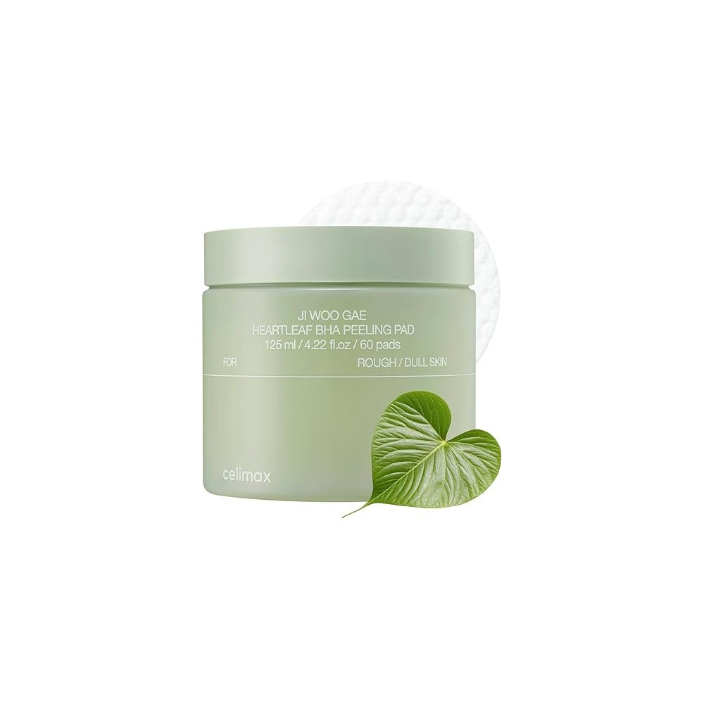 Celimax Ji.Woo.Gae Heartleaf Bha Peeling Pad, 60 Pads
