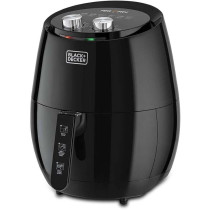 Black+Decker 4.5L Rapid Air Convection Manual Aerofry Airfryer, Black - AF350-B5