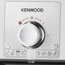 Kenwood Food Processor 1000W Multi-Functional With 3L Bowl, 2 Stainless Steel Disks, Blender, Grinder Mill, Whisk, Dough Maker FDP65 400Wh, White