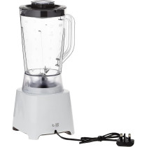 Moulinex Blender 1.5 Litre, With Ice Crush Technology And 2 Grinder And Chopper Accessories, 450 Watts, White, LM2B3127