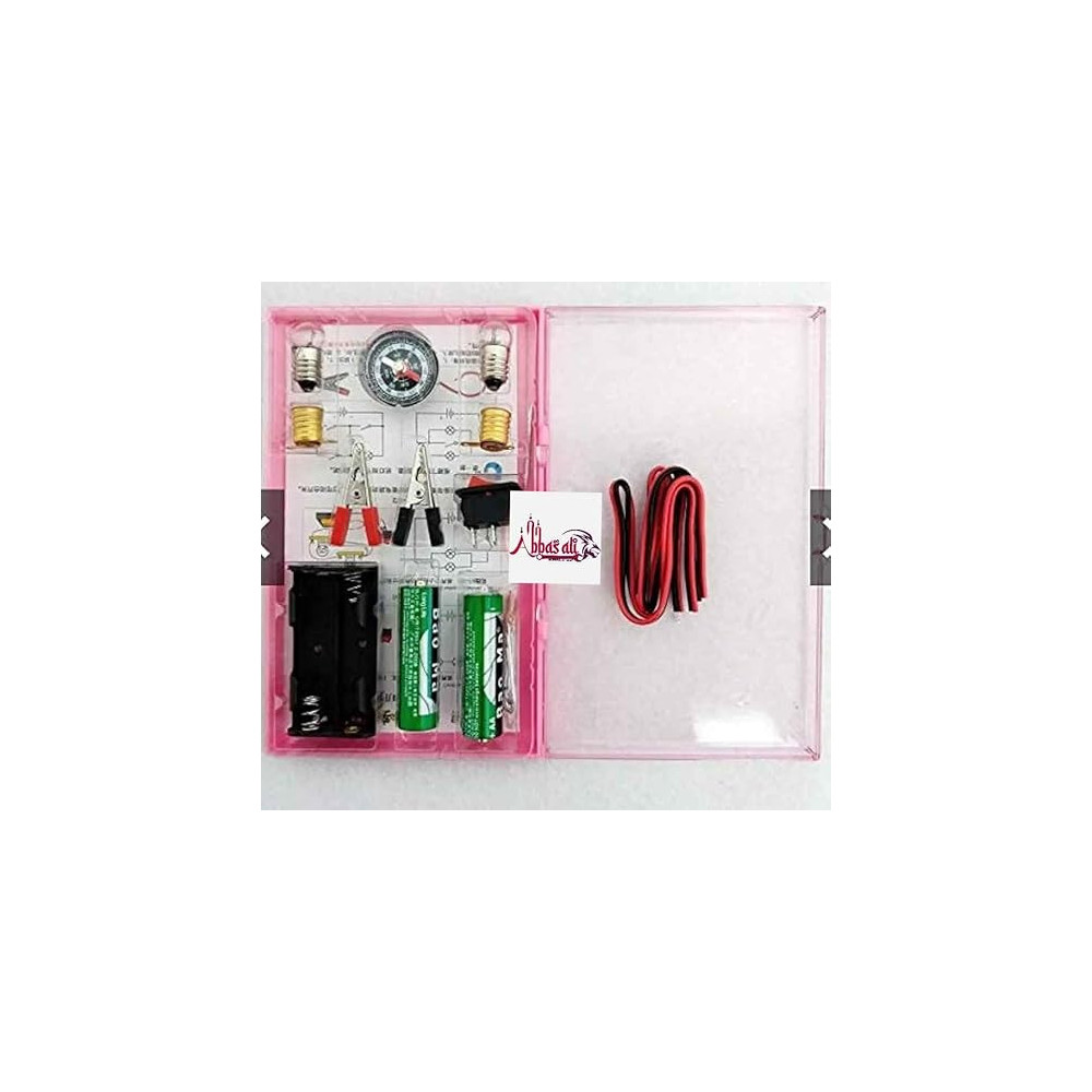 Abbasali Science Experiment DIY Circuit Learning Set For Childrens In Schools, 1