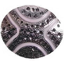Abbasali Furniture And Cabinet Knob, Sets Of 2 Pieces Modle 2224, Silver