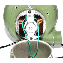 Abbasali Portable Electric Barbecue Blower, 220V Centrifugal Cast Iron For Outdoor Picnic And Charcoal Barbecue Smoker, 60W