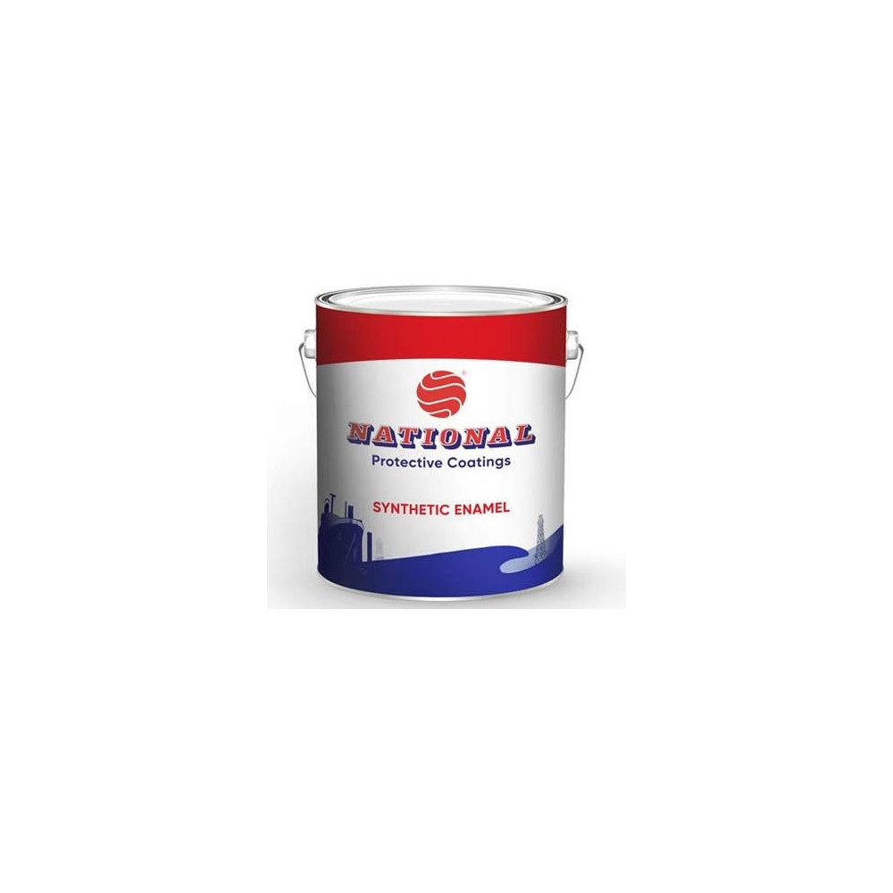 National Paint 3.6L Oil Base Paint, 670 Vermillion
