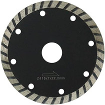 Abbasali Turbo Diamond Blade For Marble Tile And Granite And Stone Cutting, 7 Inch
