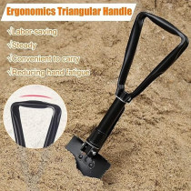 Abbasali Compact Convenient Steel Towing Rope With Folding Showel