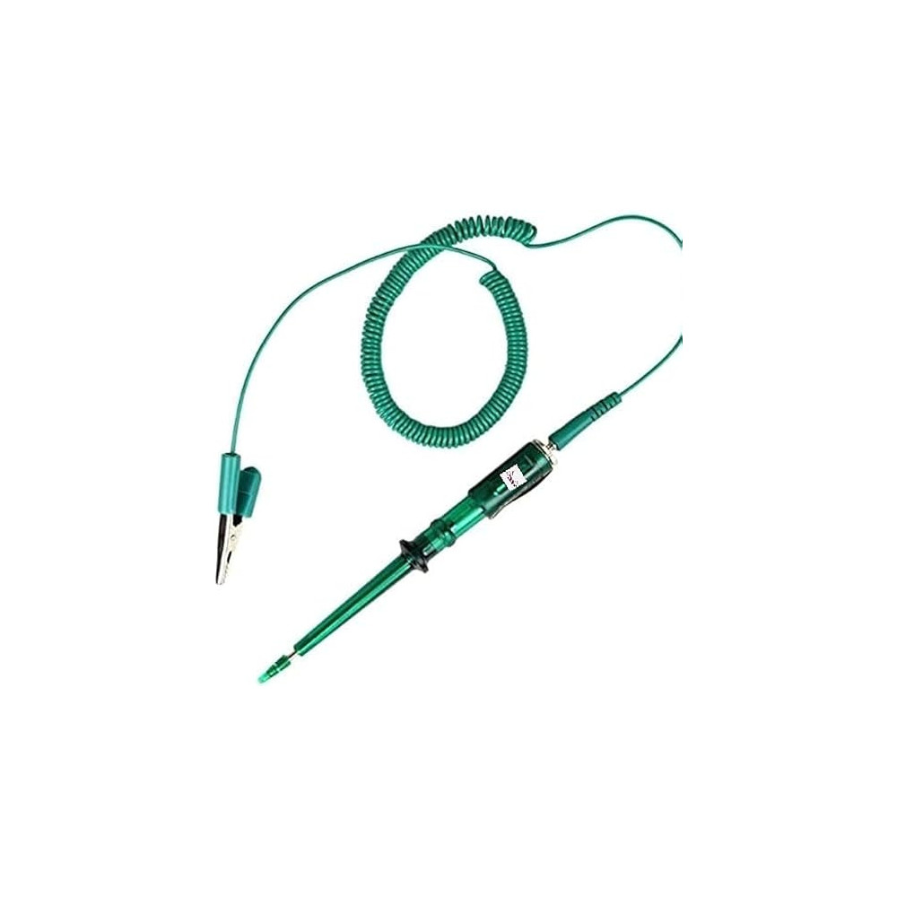 Abbasali Portable Car Test Pen, Screwdriver And Voltage Tester, DC 6V 12V 24V, For Automotive Dozer Roller Excavator Line Inspection And Maintenance