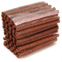 Abbasali 50Pcs, 10 Cm Brown Tire Rubber Strip, Tire Repair Plug, Tubeless Seal Patch For Tyre Repairing