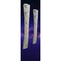 Abbasali Modern Furniture Door Handle Sets Of 2 Pieces, Model 909-128