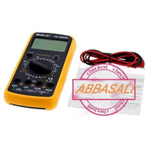 Abbasali DT9025A AC/Dc Professional Electric Handheld Tester Meter Digital Multimeter