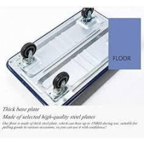 Abbasali Platform Heavy Duty Trolley 150Kg Capacity Used In Indoor And Outdoor Purpose, 3 Pcs Pack