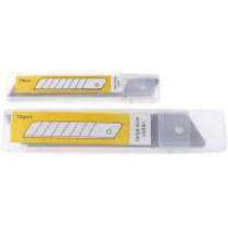 Abbasali Heavy Duty Spare Blades For Knife, 10Pcs In Pack, 9mm