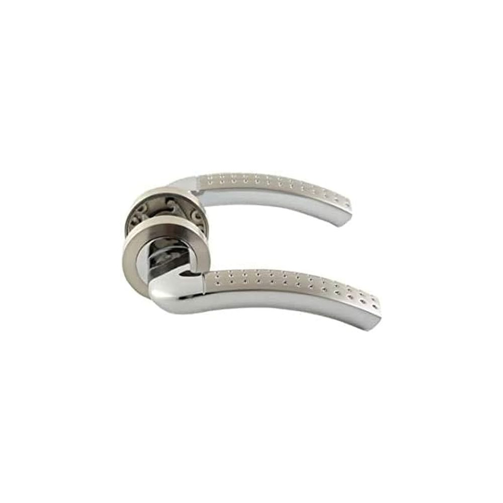 Abbasali Door Handle Key, Door Handle With Lock, Villa European Interior Wooden Door Lock, Bedroom Door Lock, Mute Door Lock With Lockbody And Door Cylinder One Side Key One Side Knob