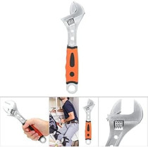 Abbasali Adjustable High Hardness Adjustable Wrench, High Efficiency Hand Wrench, Machine For Plumbing, 6 Inch