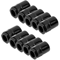 Abbasali PVC Electrical Conduit Pipe And Fittings For Indoor And Outdoor Electrical Wiring And Cabling, Pack Of 10, 25mm