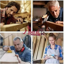 Abbasali 10 Pcs Wet And Dry Sandpaper With 2Pcs Sanding Block Sander For Wood Furniture Finishing, Metal Sanding And Automotive Polishing Grit Sanding Paper, Google And Gloves With 600 Grit