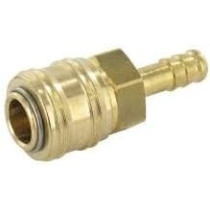 Abbasali Brass Hose Coupling 6mm