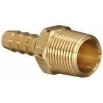 Abbasali Brass Hose Nipple Jar 3/8 Inch x 6mm
