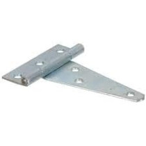 Abbasali 8 Inch Zinc Plated Steel T-Hinges