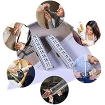 Abbasali Professional 10 Inch Heavy Duty Scissors For Leather Sewing Shears For Tailoring Industrial Strength High Carbon Steel Tailor Shears With Measuring Tape For Cloth