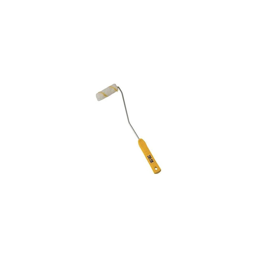 Tuf Fix Radiator Roller for Small Areas And Corners With Synthetic Filament, Foam Sleeve, and Extendable Bamboo Handles