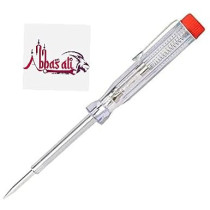 Abbasali 10 Pcs Car Motorcycle Blade Fuses With Tester Pen Tools Kit Clip 3A, 20A, 25A, 30A, 35A, 40A Car Parts Auto Fuses With Tester Pen And Probe Clip