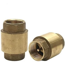 Abbasali Brass Check Valve Vertical Check Valve Size 1/2 Inch, Control Water Flow And Pressure