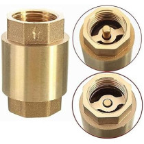 Abbasali Brass Check Valve Vertical Check Valve Size 1/2 Inch, Control Water Flow And Pressure