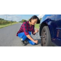 Abbasali 21, 19, 17, 23, Inch 4-Way Cross Wrench Heavy Duty Universal Lug Wrench Car Wheel Repair Tool With Safety Triangle & Safety Gloves For Car Tire Replacement