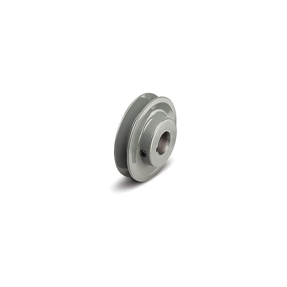 Abbasali Pulley Air Compressor Motor Drive Aluminium Pulley, 3.9 Inch